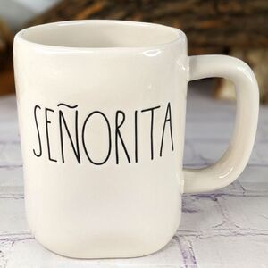 Rae Dunn SENORITA Ceramic Mug